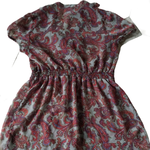 TWO HEARTS MATERNITY Women's Sheer Top - Picture 3 of 4